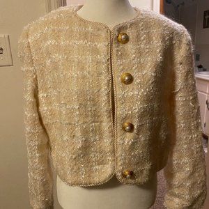 Vintage Worth Sweater Blazer, Size 10